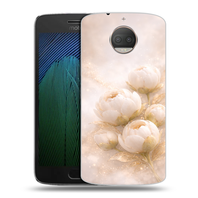 Пластиковый чехол на Motorola Moto G5s Plus с принтом женский Пластиковый чехол на Motorola Moto G5s Plus с принтом женский