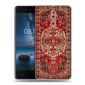 Пластиковый чехол на Nokia 8 с принтом Ковер