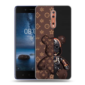 Пластиковый чехол на Nokia 8 с принтом Луи робот Пластиковый чехол на Nokia 8 с принтом Луи робот