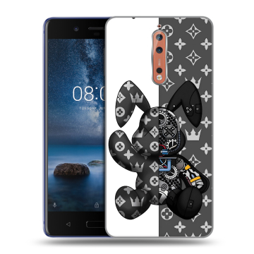 Пластиковый чехол на Nokia 8 с принтом Луи робот Пластиковый чехол на Nokia 8 с принтом Луи робот