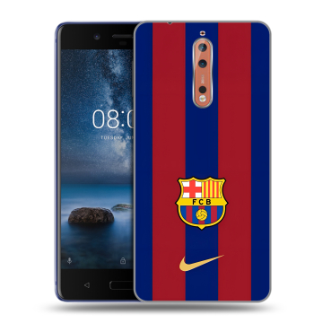 Пластиковый чехол на Nokia 8 с принтом Барселона Barcelona Пластиковый чехол на Nokia 8 с принтом Барселона Barcelona