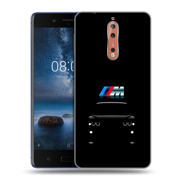 Пластиковый чехол на Nokia 8 с принтом БМВ BMW Пластиковый чехол на Nokia 8 с принтом БМВ BMW