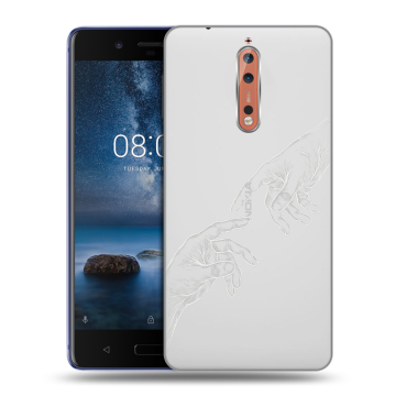 Пластиковый чехол на Nokia 8 с принтом Сотворение мира Пластиковый чехол на Nokia 8 с принтом Сотворение мира