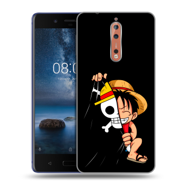 Пластиковый чехол на Nokia 8 с принтом One Piece Ван Пис Пластиковый чехол на Nokia 8 с принтом One Piece Ван Пис