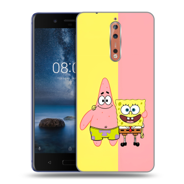 Пластиковый чехол на Nokia 8 с принтом Спанч боб Спанчбоб Пластиковый чехол на Nokia 8 с принтом Спанч боб Спанчбоб
