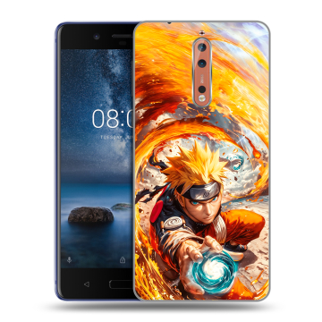 Пластиковый чехол на Nokia 8 с принтом Аниме Наруто Naruto Пластиковый чехол на Nokia 8 с принтом Аниме Наруто Naruto