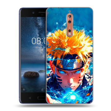Пластиковый чехол на Nokia 8 с принтом Аниме Наруто Naruto Пластиковый чехол на Nokia 8 с принтом Аниме Наруто Naruto