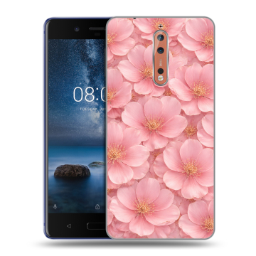 Пластиковый чехол на Nokia 8 с принтом женский Пластиковый чехол на Nokia 8 с принтом женский