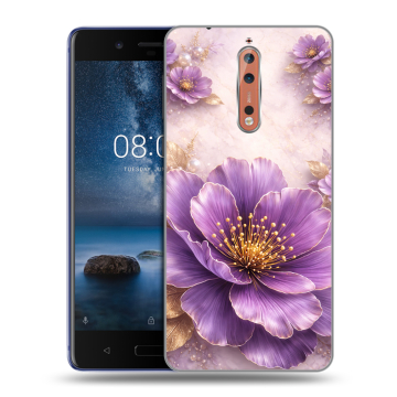Пластиковый чехол на Nokia 8 с принтом женский Пластиковый чехол на Nokia 8 с принтом женский