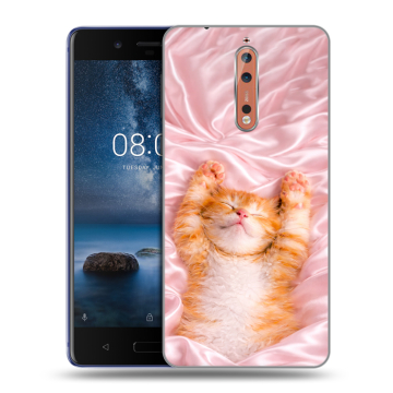 Пластиковый чехол на Nokia 8 с принтом женский Пластиковый чехол на Nokia 8 с принтом женский