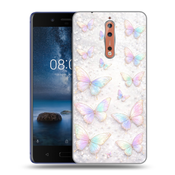 Пластиковый чехол на Nokia 8 с принтом женский Пластиковый чехол на Nokia 8 с принтом женский