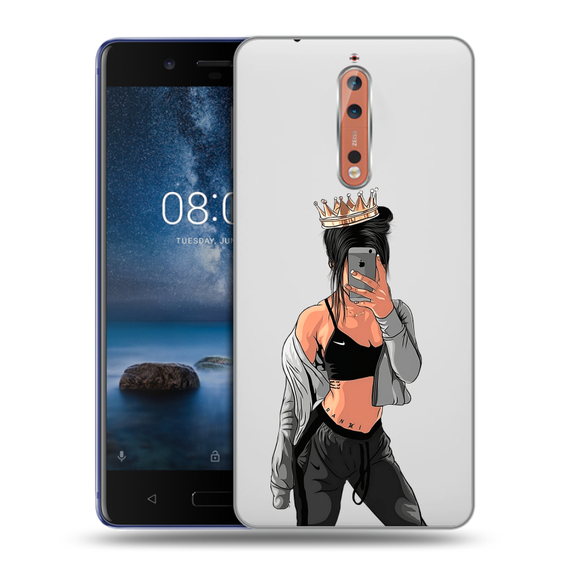 Пластиковый чехол на Nokia 8 с принтом Женские принты Пластиковый чехол на Nokia 8 с принтом Женские принты