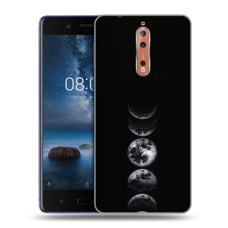 Пластиковый чехол на Nokia 8 с принтом женский Пластиковый чехол на Nokia 8 с принтом женский