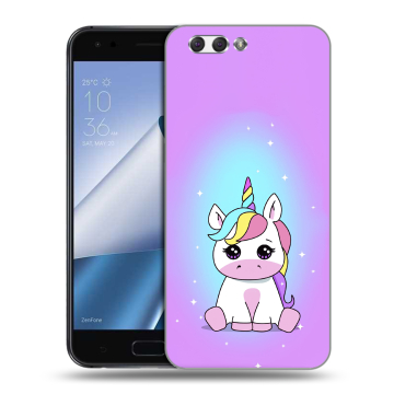 Силиконовый чехол на ASUS ZenFone 4 ZE554KL с принтом Единорог Силиконовый чехол на ASUS ZenFone 4 ZE554KL с принтом Единорог