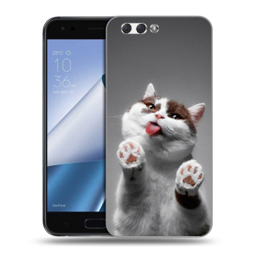 Силиконовый чехол на ASUS ZenFone 4 ZE554KL с принтом Коты Силиконовый чехол на ASUS ZenFone 4 ZE554KL с принтом Коты