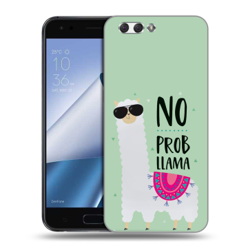 Силиконовый чехол на ASUS ZenFone 4 ZE554KL с принтом Лама Силиконовый чехол на ASUS ZenFone 4 ZE554KL с принтом Лама