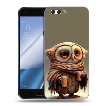 Силиконовый чехол на ASUS ZenFone 4 ZE554KL с принтом Сова Силиконовый чехол на ASUS ZenFone 4 ZE554KL с принтом Сова