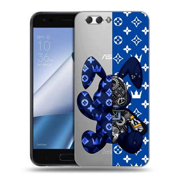 Силиконовый чехол на ASUS ZenFone 4 ZE554KL с принтом Луи робот