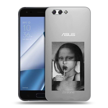 Силиконовый чехол на ASUS ZenFone 4 ZE554KL с принтом Мона Лиза