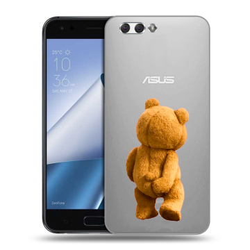 Силиконовый чехол на ASUS ZenFone 4 ZE554KL с принтом Медведь