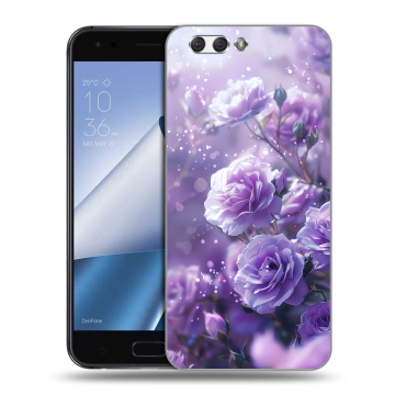 Силиконовый чехол на ASUS ZenFone 4 ZE554KL с принтом Розы цветы Силиконовый чехол на ASUS ZenFone 4 ZE554KL с принтом Розы цветы