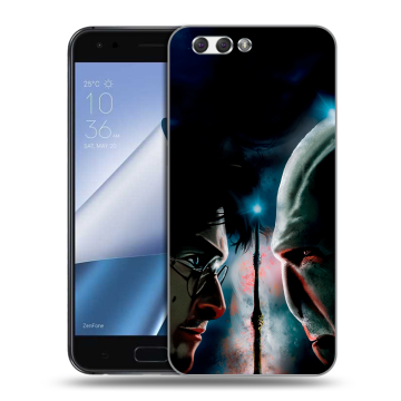 Силиконовый чехол на ASUS ZenFone 4 ZE554KL с принтом Гарри Поттер Harry Potter