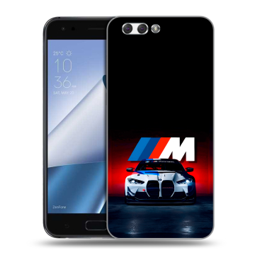 Силиконовый чехол на ASUS ZenFone 4 ZE554KL с принтом БМВ BMW Силиконовый чехол на ASUS ZenFone 4 ZE554KL с принтом БМВ BMW