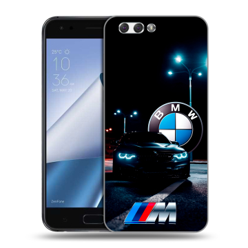 Силиконовый чехол на ASUS ZenFone 4 ZE554KL с принтом БМВ BMW Силиконовый чехол на ASUS ZenFone 4 ZE554KL с принтом БМВ BMW