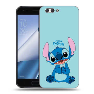 Силиконовый чехол на ASUS ZenFone 4 ZE554KL с принтом Лило и Стич