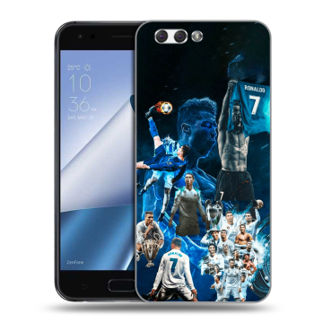 Силиконовый чехол на ASUS ZenFone 4 ZE554KL с принтом Реал Роналдо Силиконовый чехол на ASUS ZenFone 4 ZE554KL с принтом Реал Роналдо