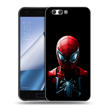 Силиконовый чехол на ASUS ZenFone 4 ZE554KL с принтом Spiderman Человек паук