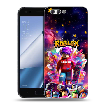 Силиконовый чехол на ASUS ZenFone 4 ZE554KL с принтом Roblox Роблокс Силиконовый чехол на ASUS ZenFone 4 ZE554KL с принтом Roblox Роблокс