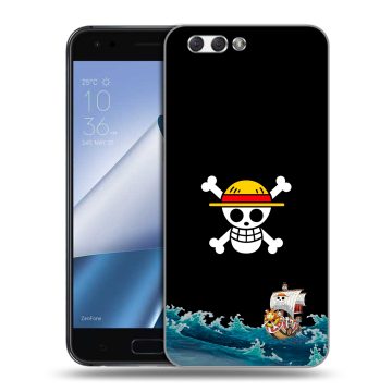 Силиконовый чехол на ASUS ZenFone 4 ZE554KL с принтом One Piece Ван Пис