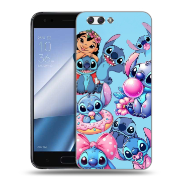 Силиконовый чехол на ASUS ZenFone 4 ZE554KL с принтом Лило и Стич
