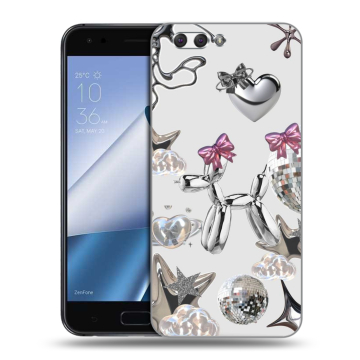 Силиконовый чехол на ASUS ZenFone 4 ZE554KL с принтом Y2K