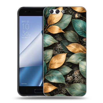 Силиконовый чехол на ASUS ZenFone 4 ZE554KL с принтом женский