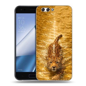 Силиконовый чехол на ASUS ZenFone 4 ZE554KL с принтом женский