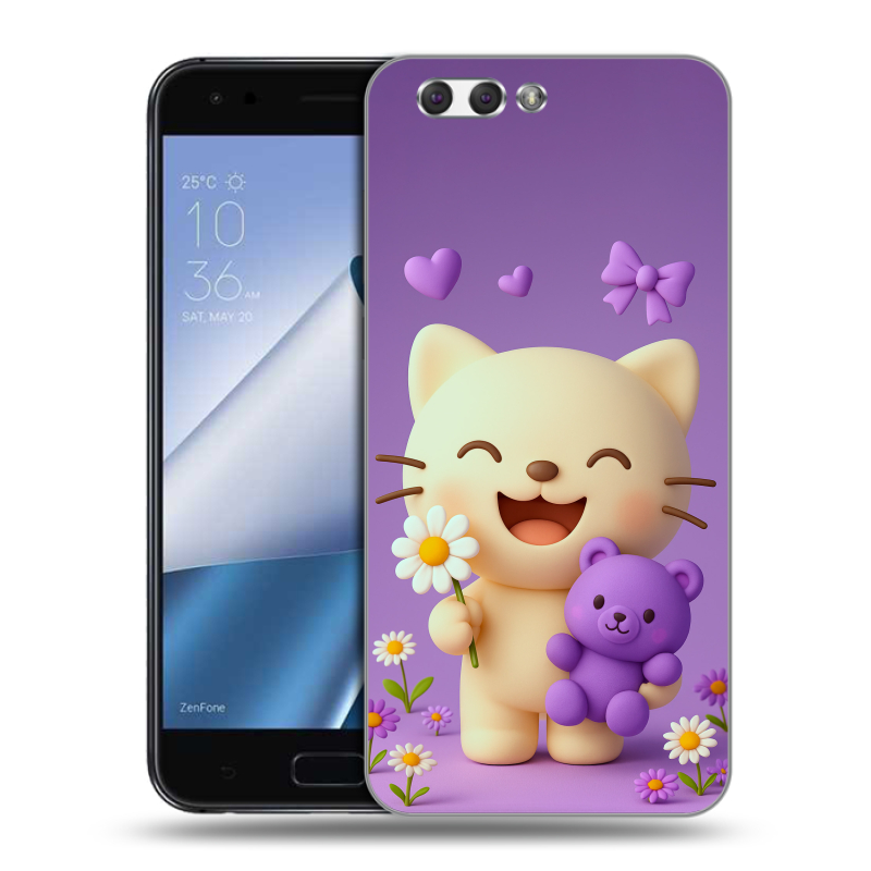 Силиконовый чехол на ASUS ZenFone 4 ZE554KL с принтом для девочек Силиконовый чехол на ASUS ZenFone 4 ZE554KL с принтом для девочек