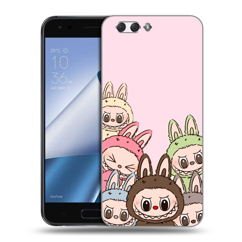 Пластиковый чехол на ASUS ZenFone 4 ZE554KL с принтом Лабубу Пластиковый чехол на ASUS ZenFone 4 ZE554KL с принтом Лабубу