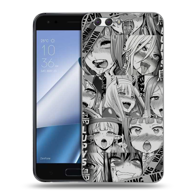 Пластиковый чехол на ASUS ZenFone 4 ZE554KL с принтом Ahegao Ахегао Аниме Пластиковый чехол на ASUS ZenFone 4 ZE554KL с принтом Ahegao Ахегао Аниме