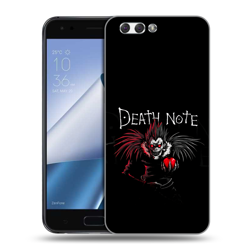 Пластиковый чехол на ASUS ZenFone 4 ZE554KL с принтом Death note Тетрадь смерти Пластиковый чехол на ASUS ZenFone 4 ZE554KL с принтом Death note Тетрадь смерти