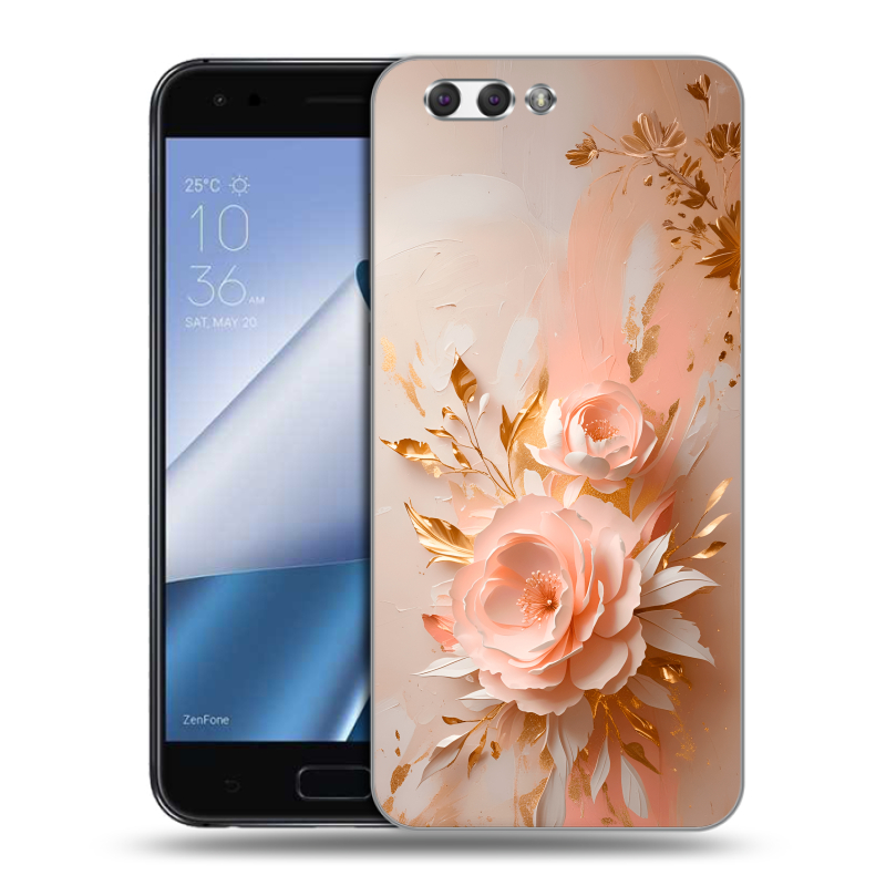 Пластиковый чехол на ASUS ZenFone 4 ZE554KL с принтом женский Пластиковый чехол на ASUS ZenFone 4 ZE554KL с принтом женский