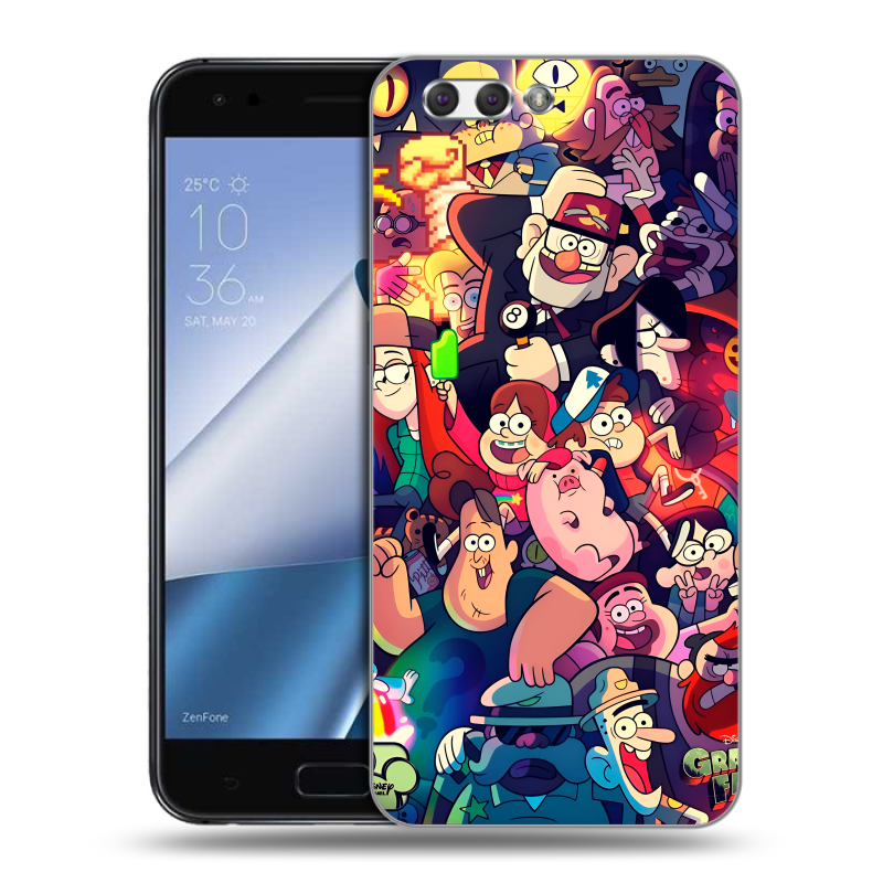 Пластиковый чехол на ASUS ZenFone 4 ZE554KL с принтом Gravity Falls Гравити Фолз Пластиковый чехол на ASUS ZenFone 4 ZE554KL с принтом Gravity Falls Гравити Фолз