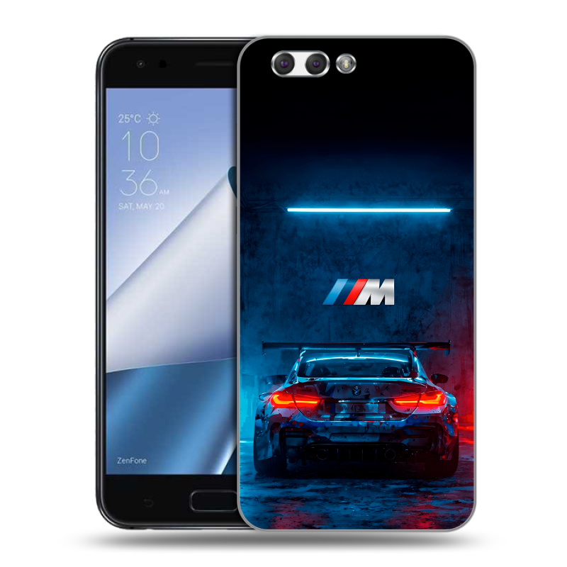 Пластиковый чехол на ASUS ZenFone 4 ZE554KL с принтом BMW БМВ Пластиковый чехол на ASUS ZenFone 4 ZE554KL с принтом BMW БМВ