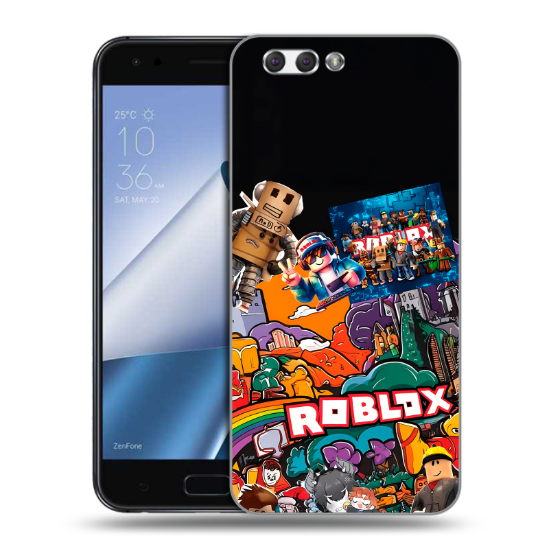 Пластиковый чехол на ASUS ZenFone 4 ZE554KL с принтом Roblox Роблокс Пластиковый чехол на ASUS ZenFone 4 ZE554KL с принтом Roblox Роблокс