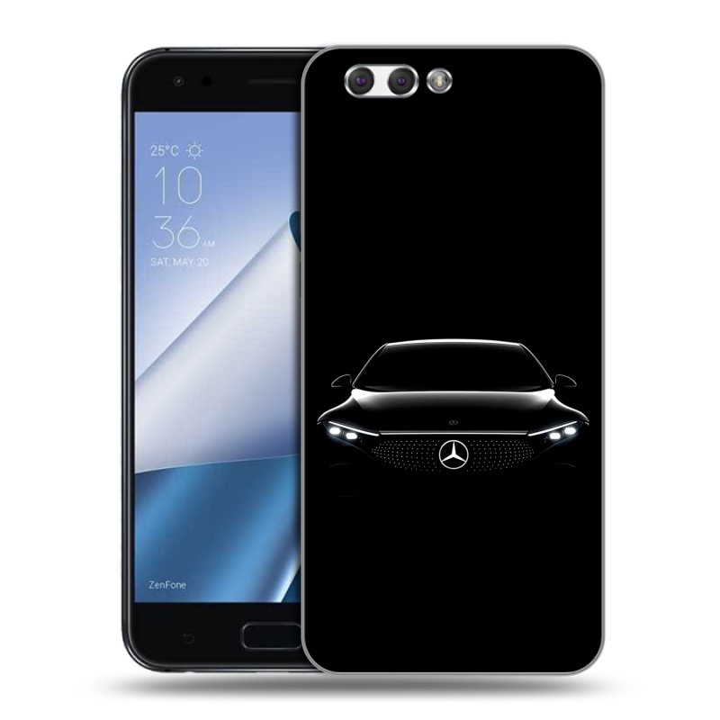 Силиконовый чехол на ASUS ZenFone 4 ZE554KL с принтом Mercedes Мерседес Силиконовый чехол на ASUS ZenFone 4 ZE554KL с принтом Mercedes Мерседес