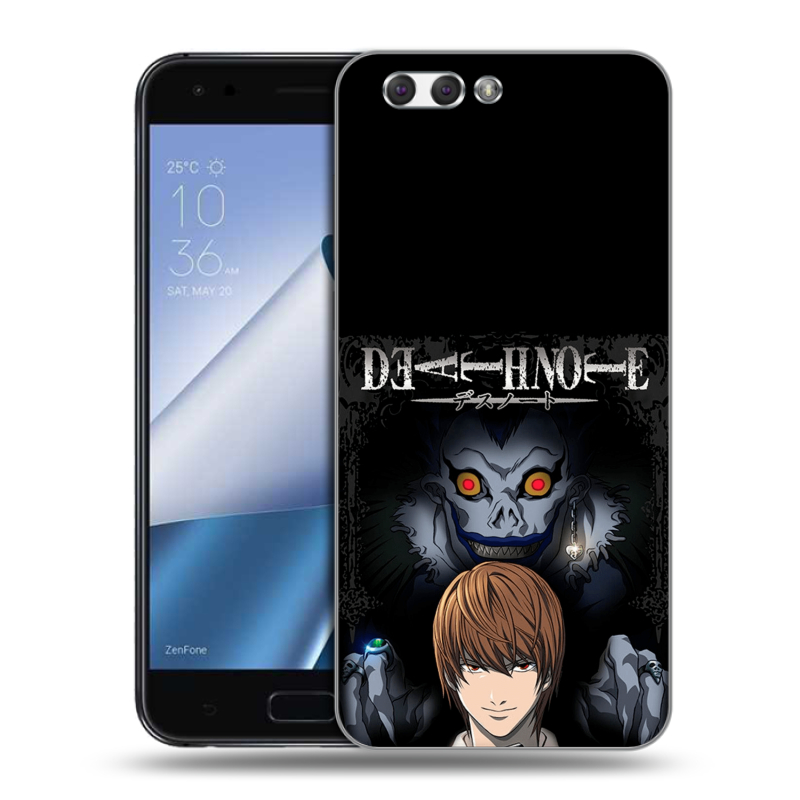 Пластиковый чехол на ASUS ZenFone 4 ZE554KL с принтом Death note Тетрадь смерти Пластиковый чехол на ASUS ZenFone 4 ZE554KL с принтом Death note Тетрадь смерти