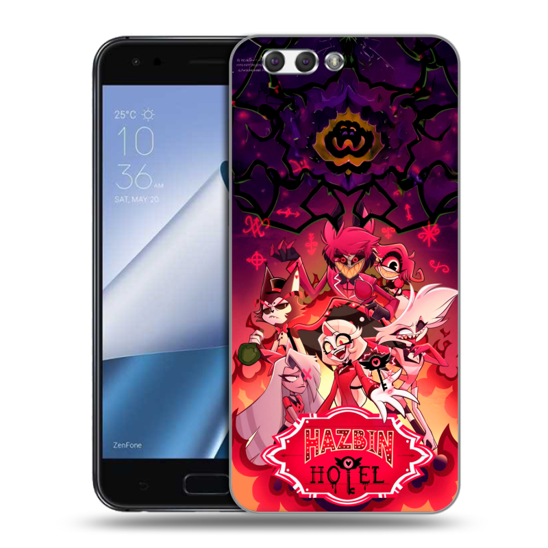 Силиконовый чехол на ASUS ZenFone 4 ZE554KL с принтом Hazbin Hotel Отель Хазбин Силиконовый чехол на ASUS ZenFone 4 ZE554KL с принтом Hazbin Hotel Отель Хазбин