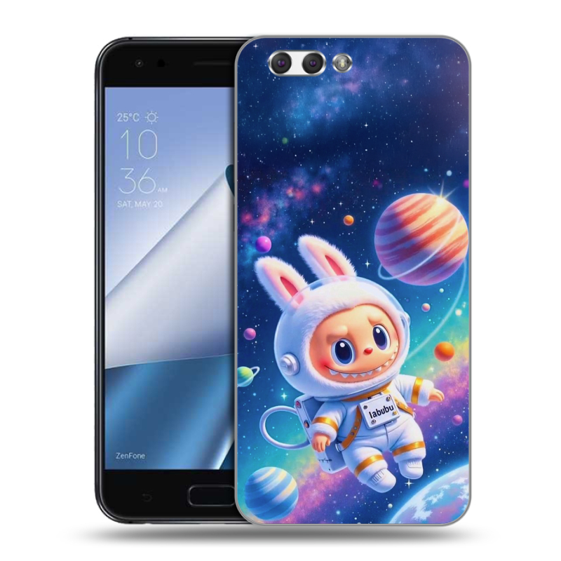 Силиконовый чехол на ASUS ZenFone 4 ZE554KL с принтом Labubu Лабубу Силиконовый чехол на ASUS ZenFone 4 ZE554KL с принтом Labubu Лабубу