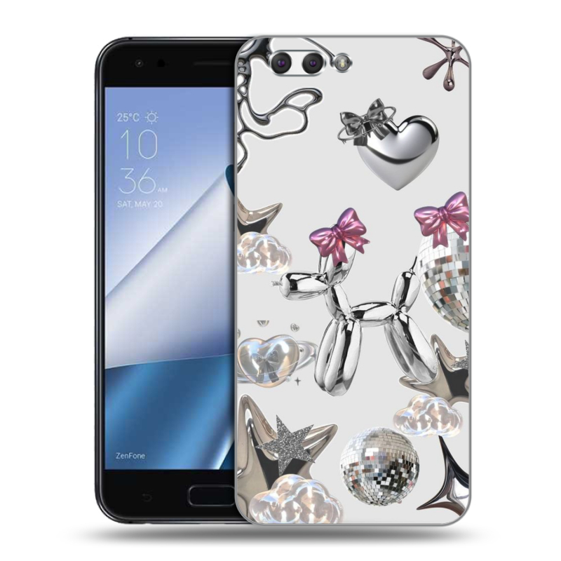 Силиконовый чехол на ASUS ZenFone 4 ZE554KL с принтом Y2K Силиконовый чехол на ASUS ZenFone 4 ZE554KL с принтом Y2K
